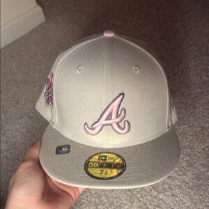 MLB Beige and Pink Cap